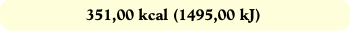 351,00 kcal (1495,00 kJ)